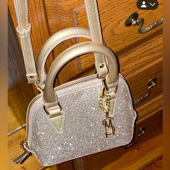 Steve Madden Women's Hope Embellished Mini Top Handle Bag - Picture 1 of 4